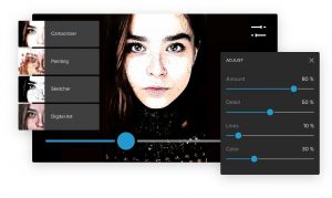 Adjustable-filters-effects