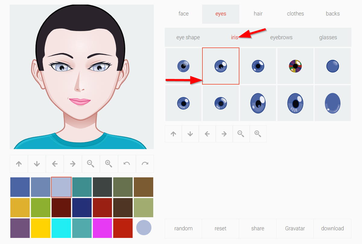 character maker eyes 2 image