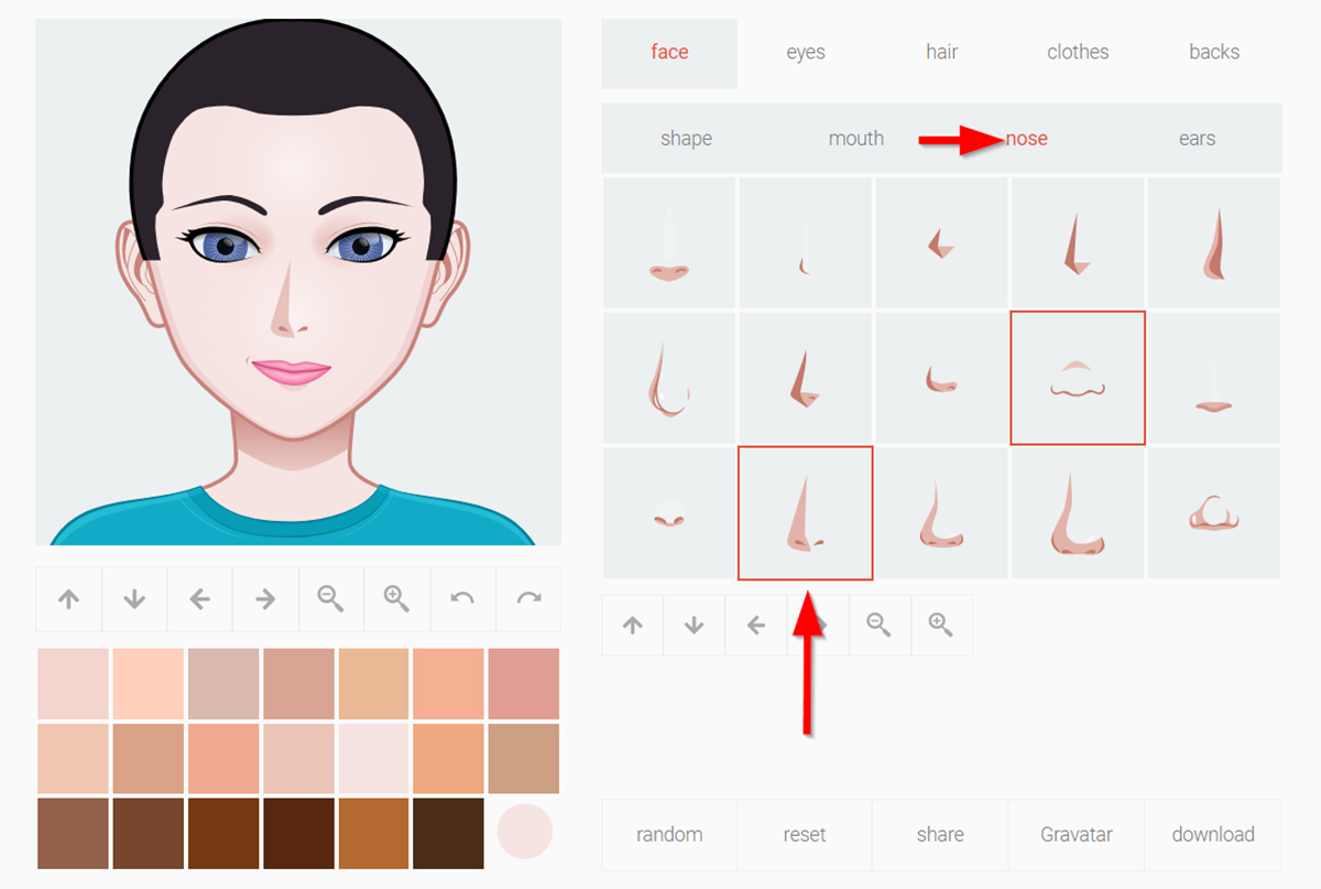 nose shape image