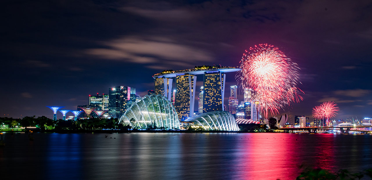 fireworks at singapore