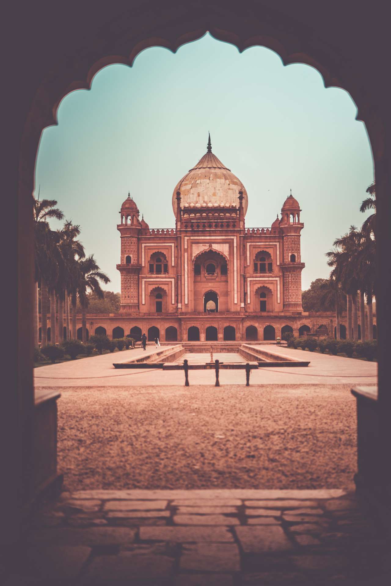 Safdarjung Tomb Frame within a Frame