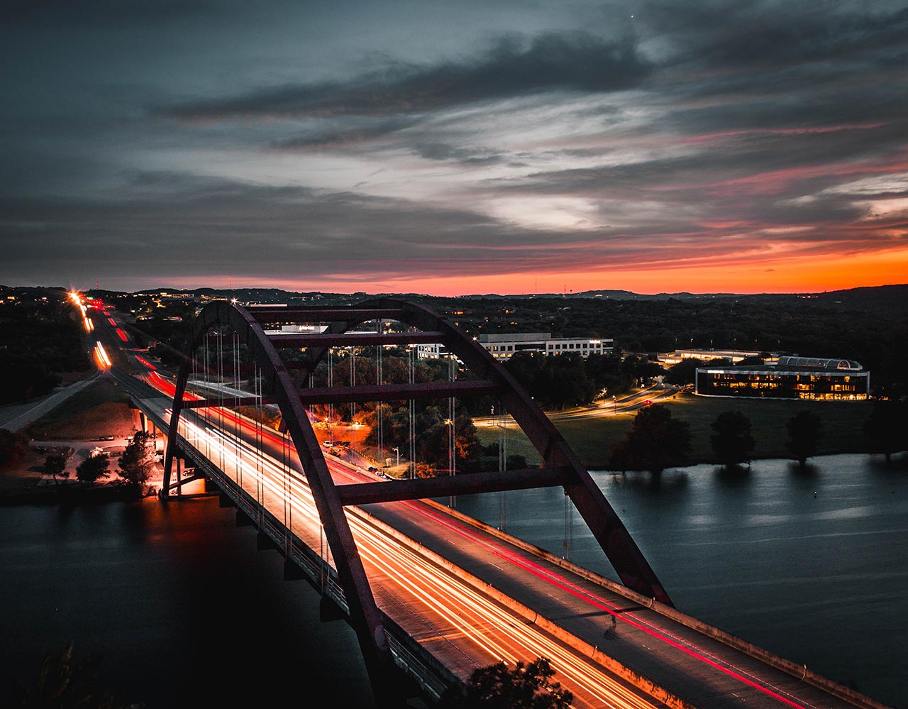 light trail photography