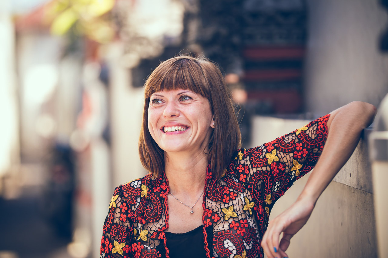 shallow depth of field portraits