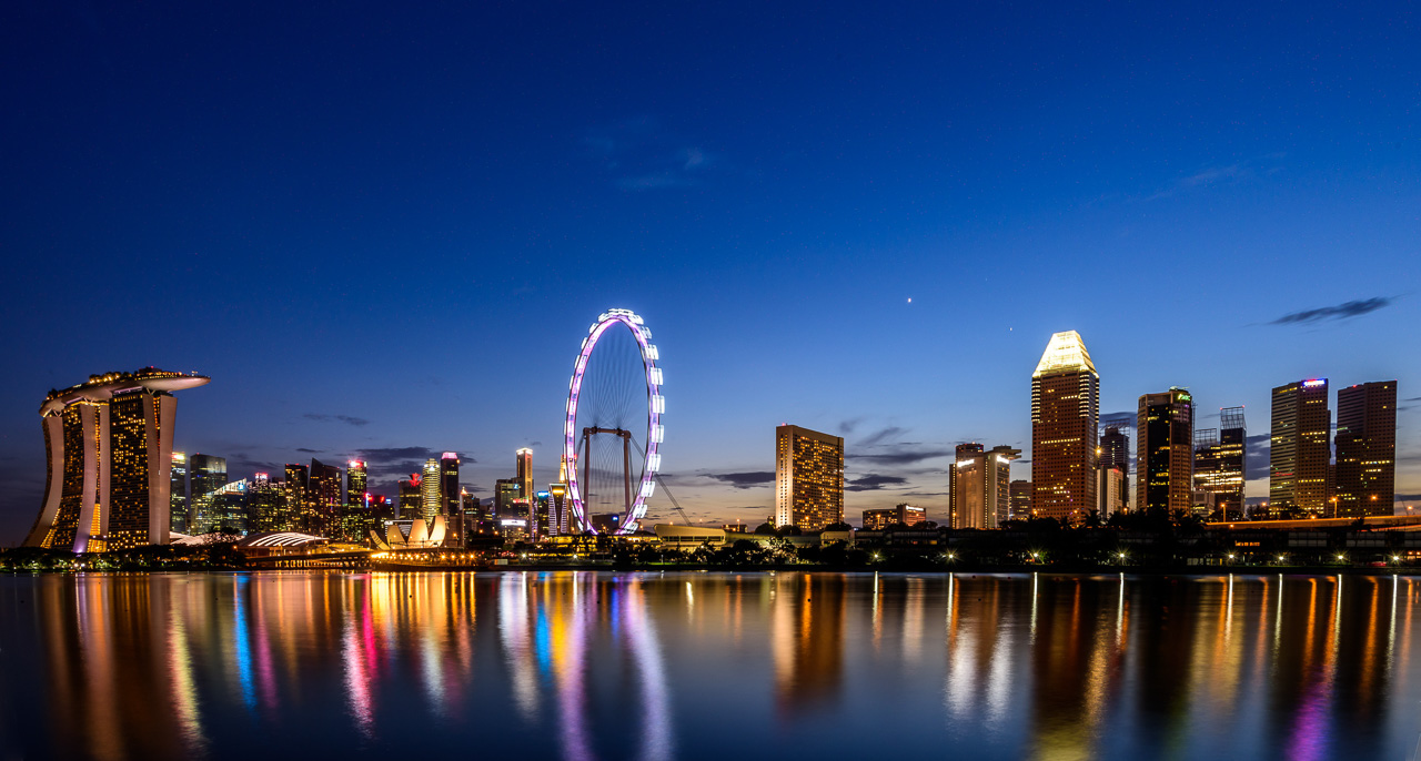 blue hour lighting