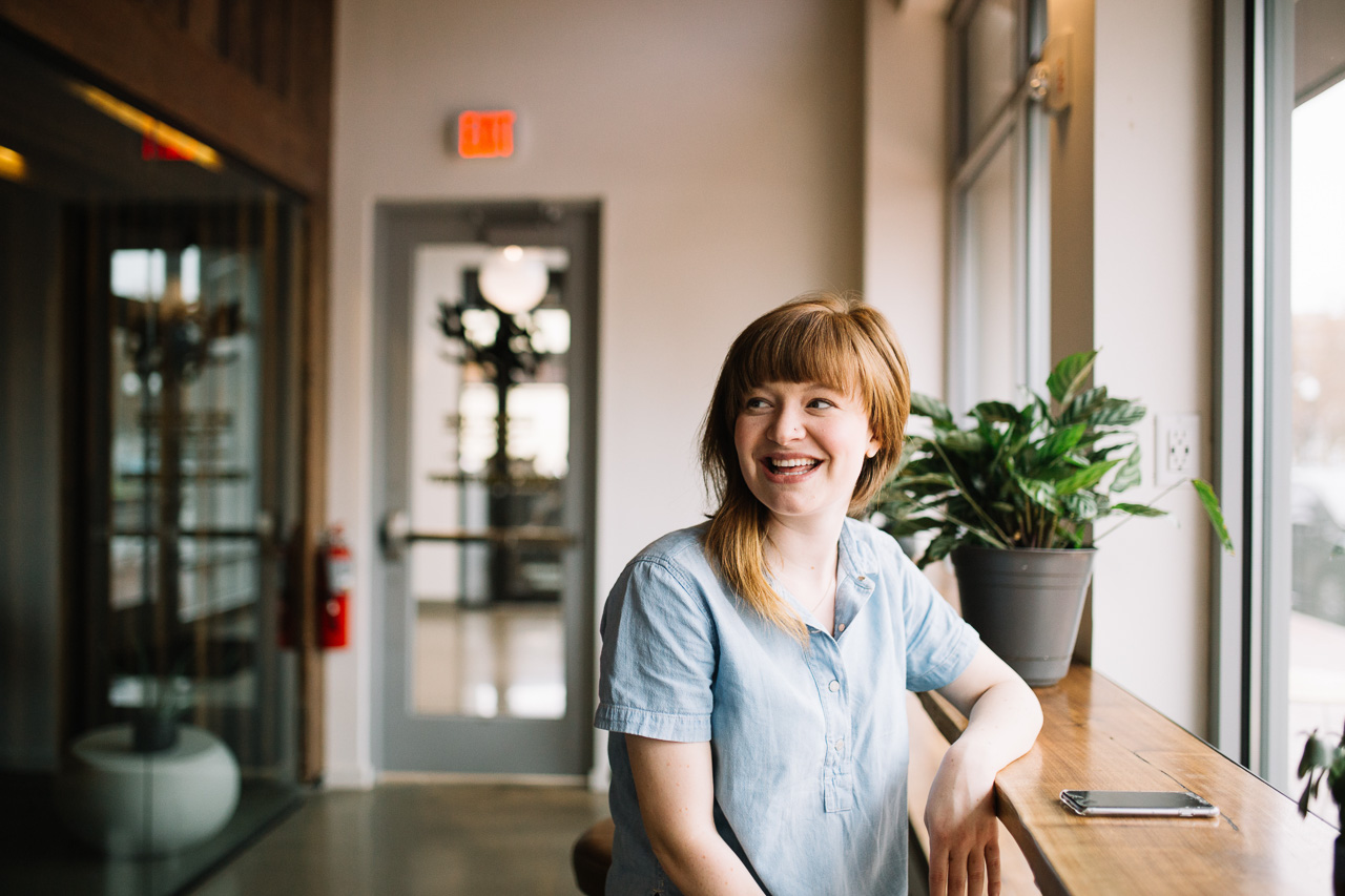 indoor portrait photography