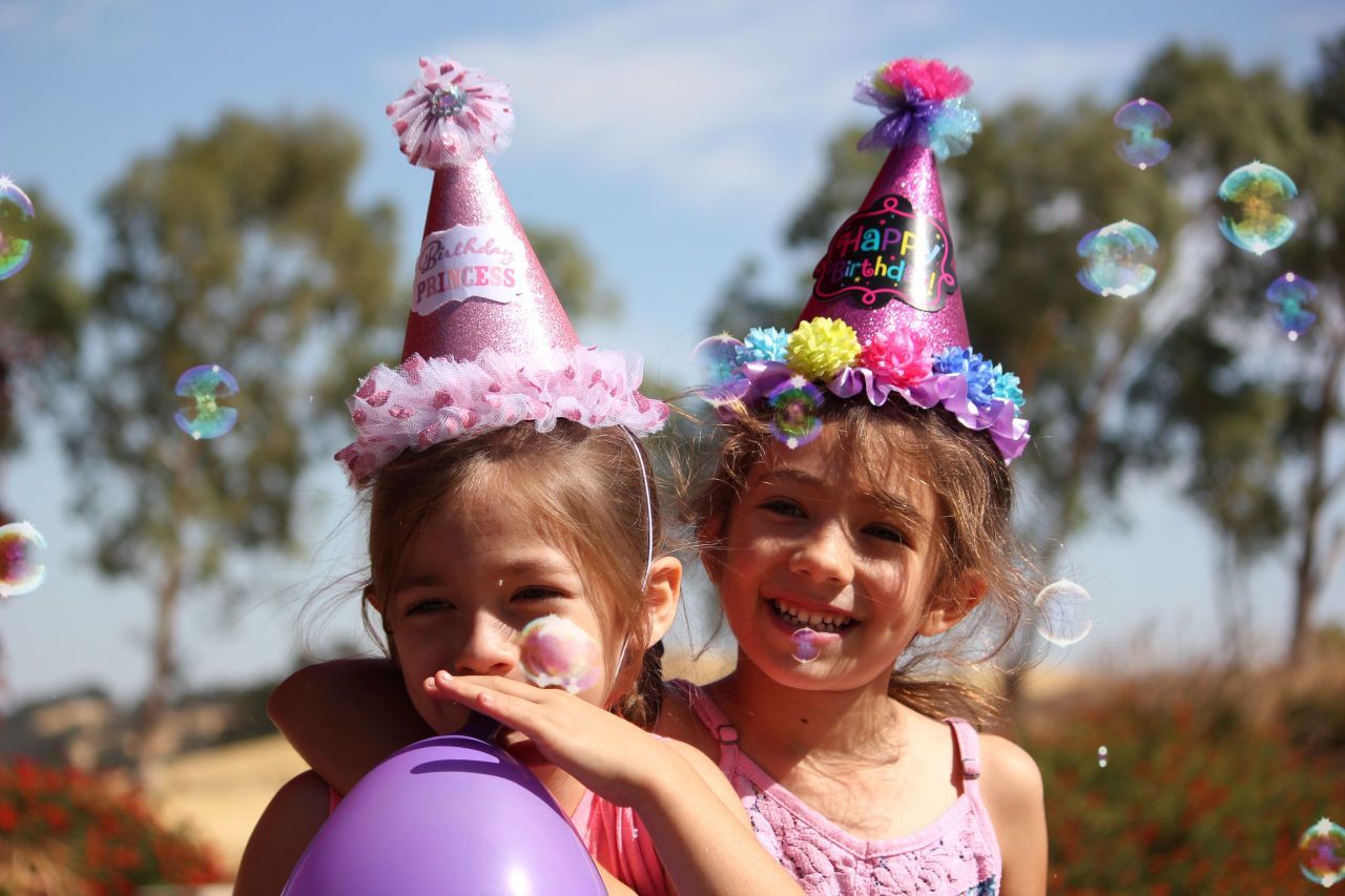 birthday party bubbles