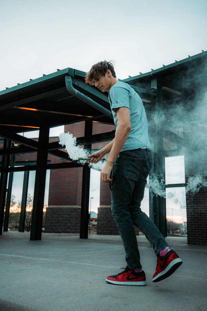 Y'all asked, so I delivered. How to use smoke bombs in photography