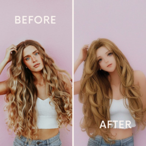 colorcinch before and after anime pfp