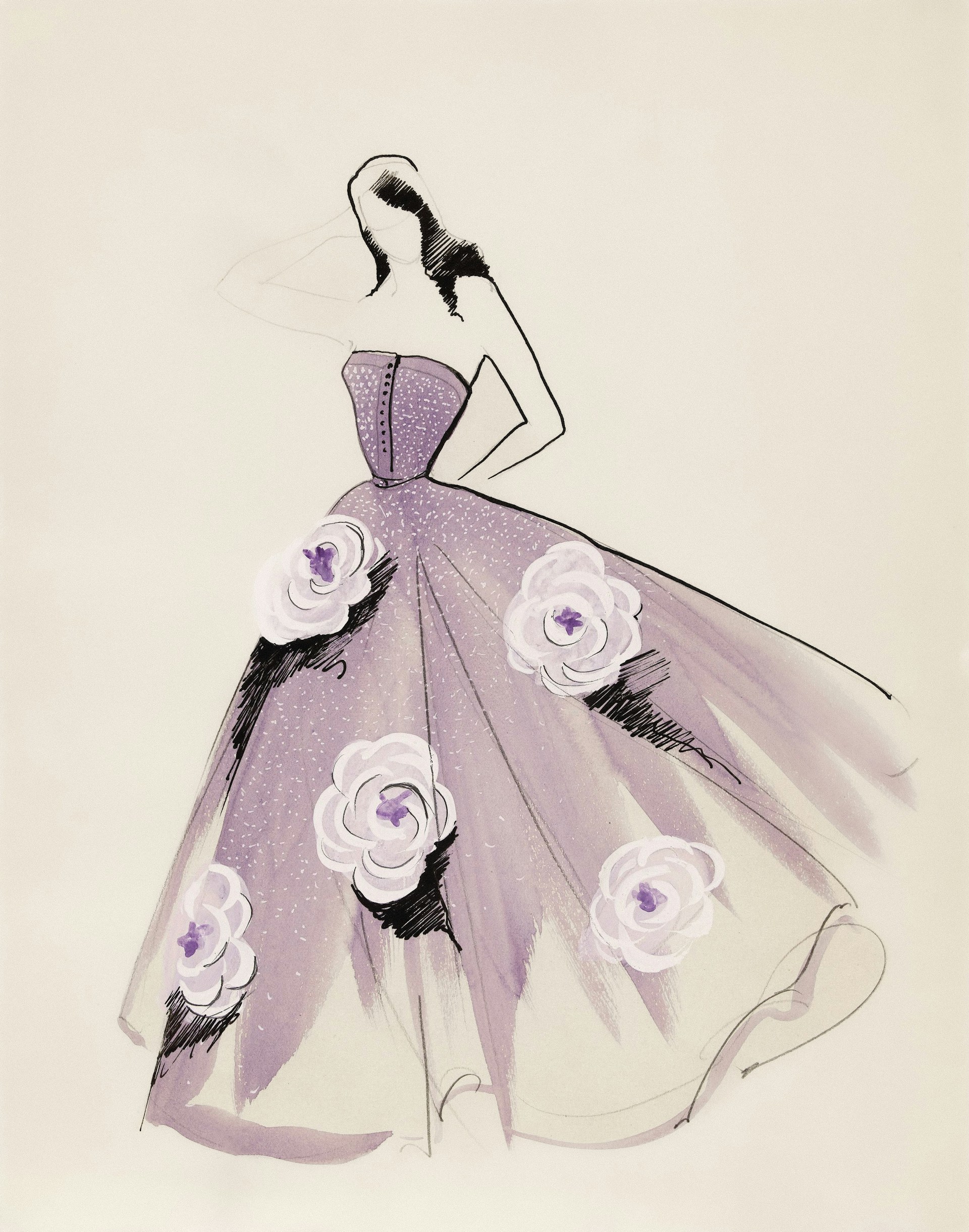 mauve in fashion