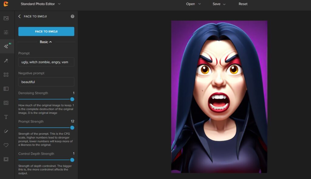 apply face to emoji
