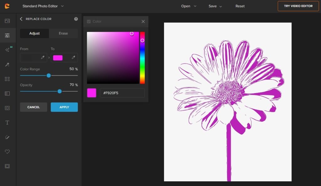 colorcinch image color replacer