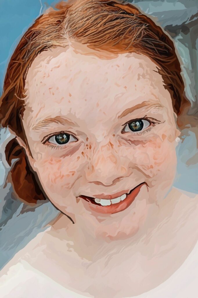 after painting effect