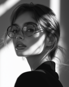 Contemplative Portrait of a Young Woman
